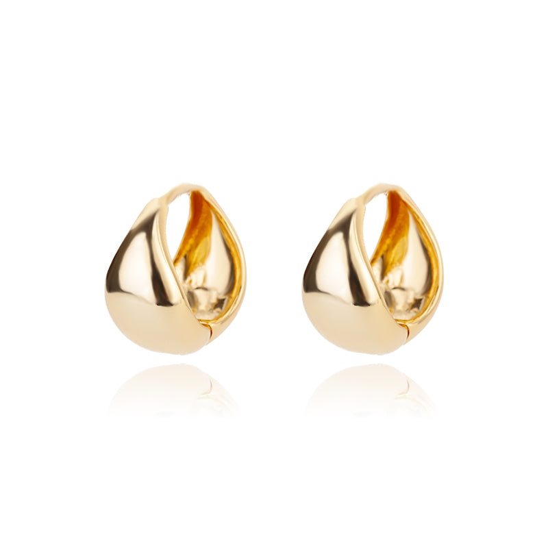 Luxe Twist Gold Earrings